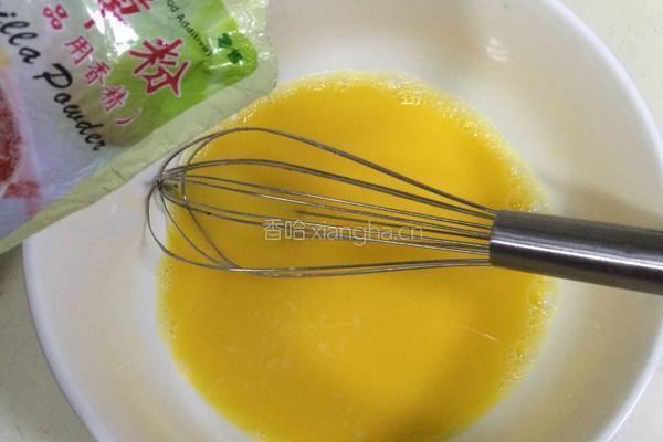 8寸戚风蛋糕的做法图解5