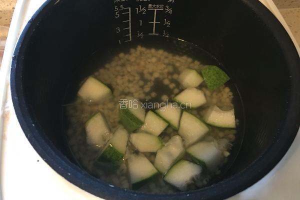 冬瓜薏米粥的做法图解4