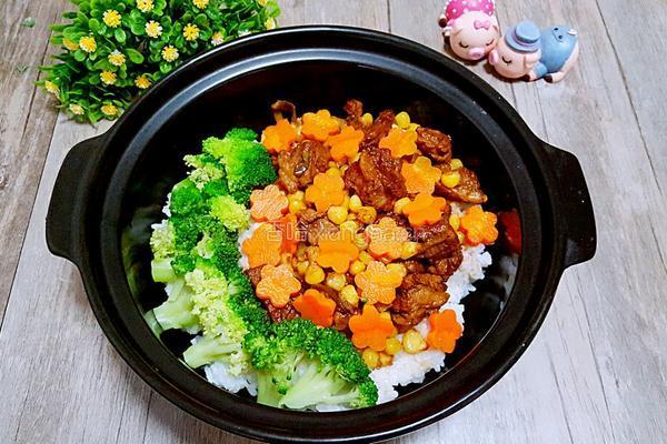 排骨玉米萝卜煲仔饭