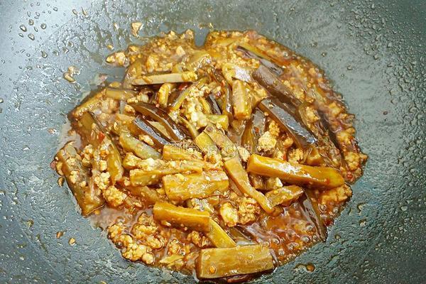 肉末酱烧茄子的做法图解11