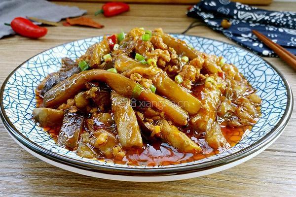 肉末酱烧茄子的做法图解12