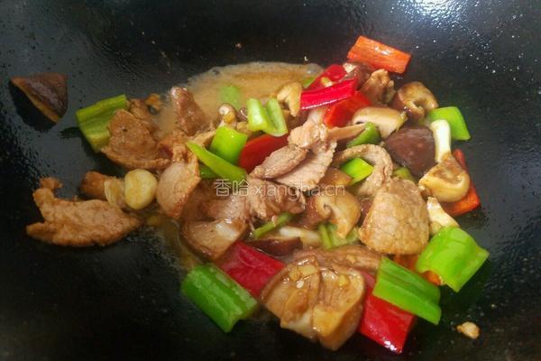 香菇炒牛肉的做法图解13