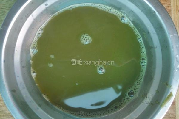抹茶糯米糍的做法图解1