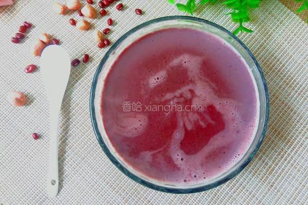 红豆黑米糊的做法图解7