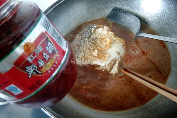 焖鱼块的做法图解8
