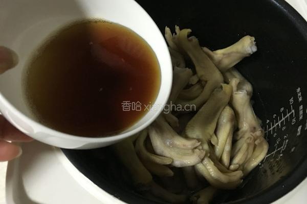 电饭煲卤鸭掌的做法图解5