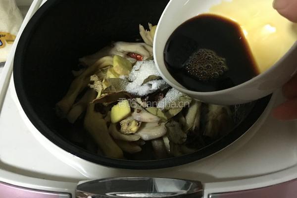 电饭煲卤鸭掌的做法图解8