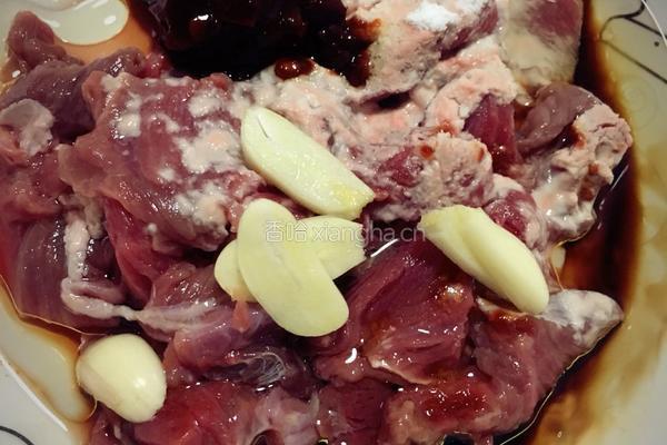 小炒牛肉片的做法图解3