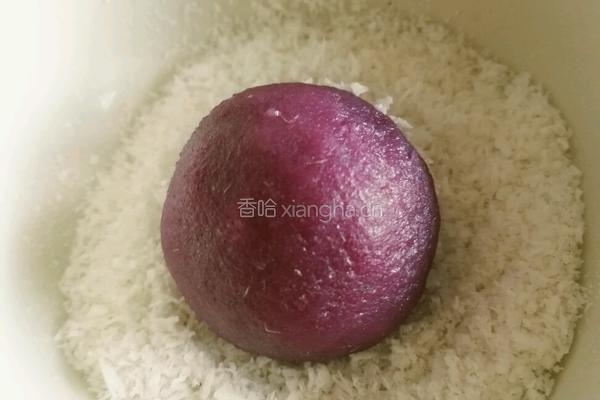 紫薯糯米糍的做法图解9