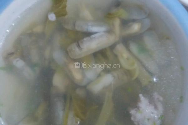 竹贝汤的做法图解8