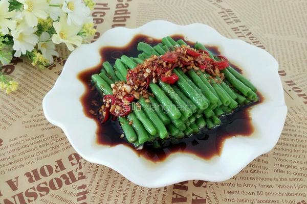 油泼豆角的做法图解9