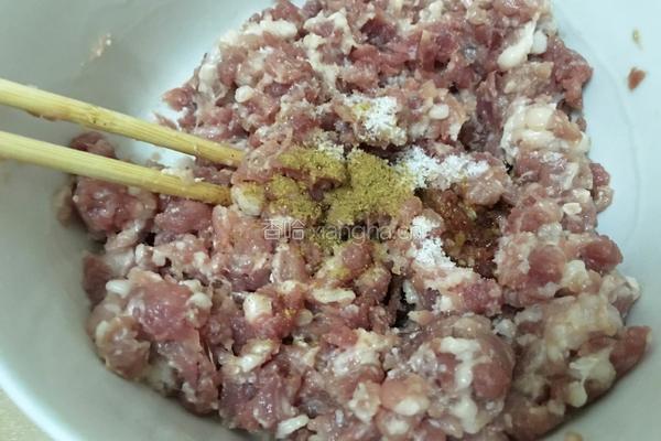 猪肉南瓜馅饺子的做法图解2
