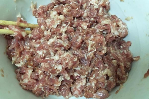 猪肉南瓜馅饺子的做法图解4