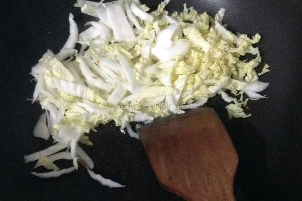 白菜粉丝汤的做法图解4