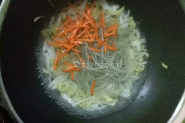 白菜粉丝汤的做法图解6