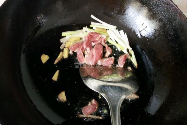 肉丝蘑菇的做法图解6