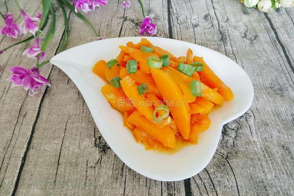 清炒南瓜的做法图解7