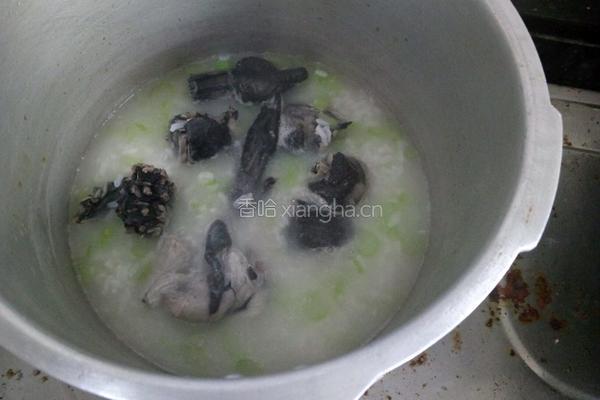 乌鸡粥的做法图解7