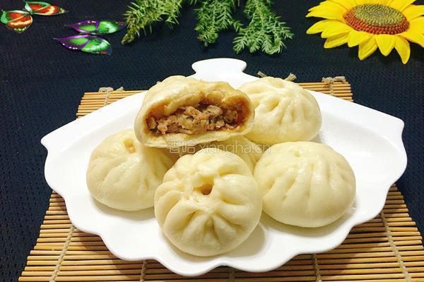 大葱香菇猪肉包的做法图解16