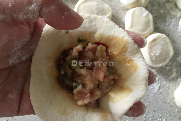 大葱香菇猪肉包的做法图解11