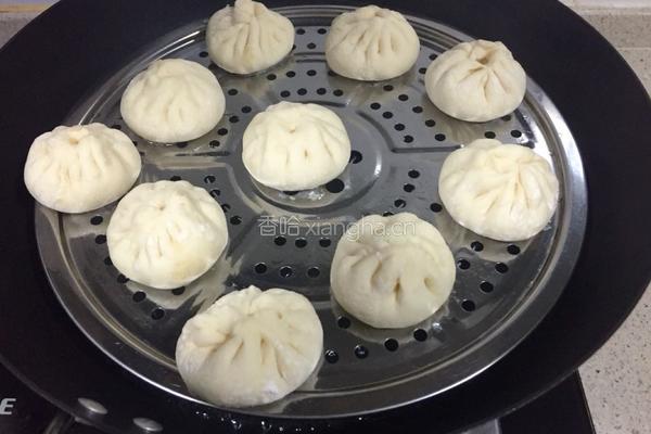 大葱香菇猪肉包的做法图解15