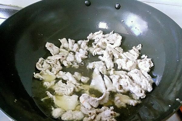 肉炒莴笋的做法图解6