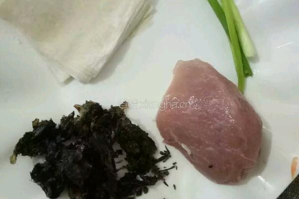 紫菜馄饨的做法图解1
