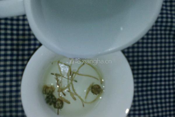 菊花金银花茶的做法图解3