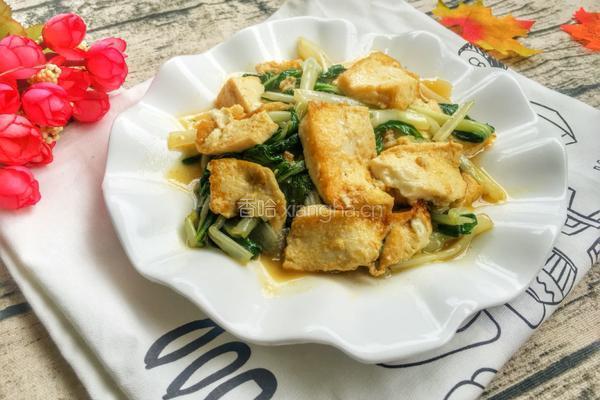 白菜烧豆腐的做法图解9