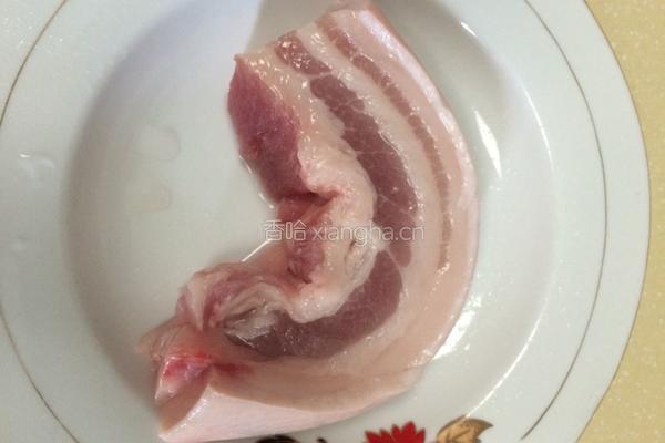香炸五花肉的做法图解1