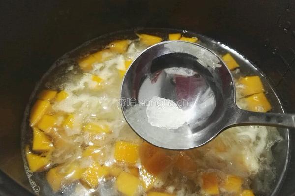 南瓜银耳汤的做法图解5