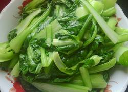 素炒上海青