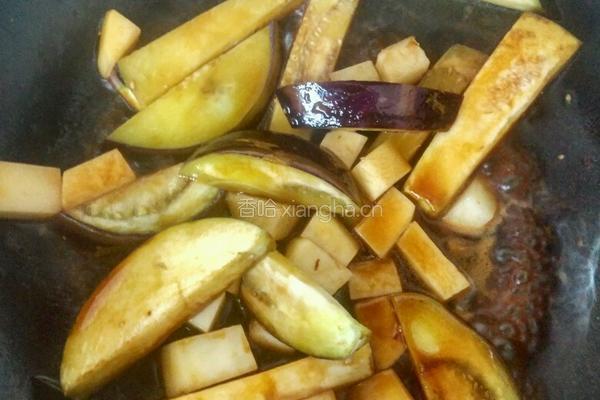 东北扒茄子土豆的做法图解8