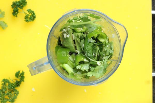 牛油果酱的做法图解4