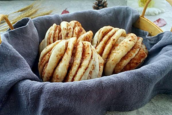 豆沙花卷的做法图解16