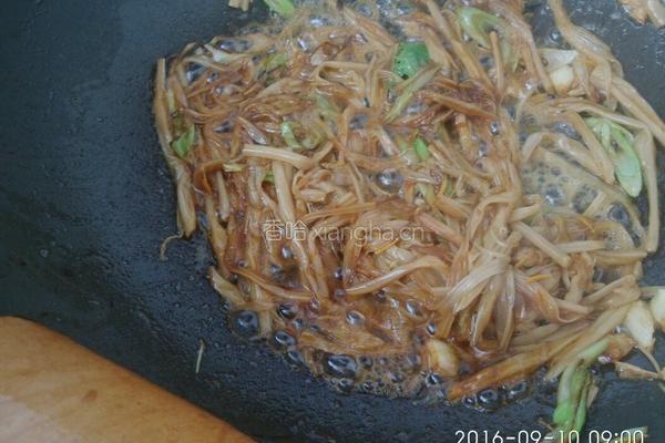 黄花菜炒豆腐的做法图解6