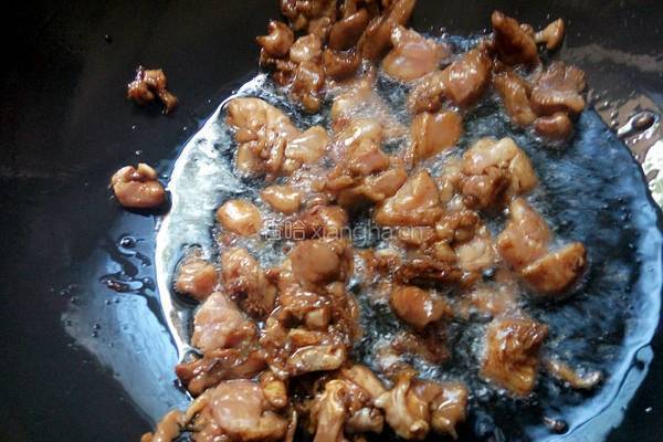 海鲜茹炒鸡腿肉的做法图解5