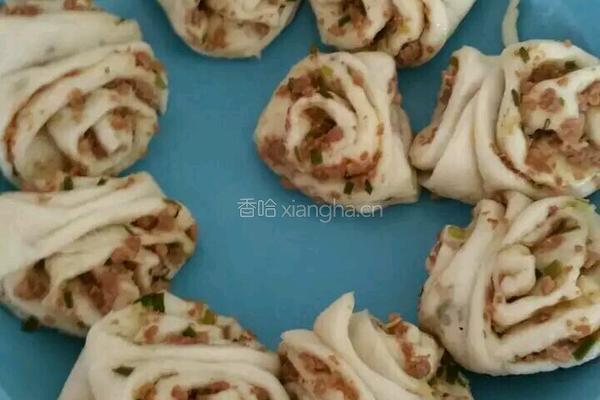 牛肉香葱花卷的做法图解11