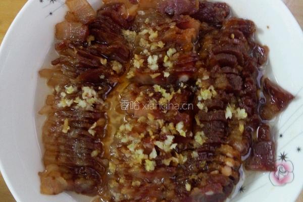 蒸腊肉的做法图解5