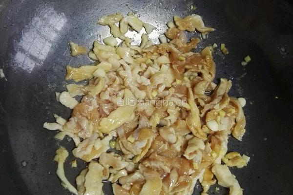 鸡丝板粟的做法图解1