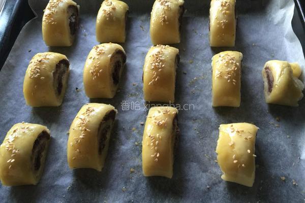 红豆沙卷的做法图解10