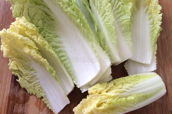 白菜木耳的做法图解5