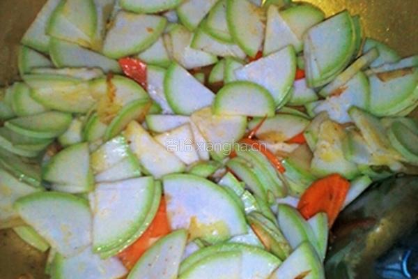 清炒葫芦的做法图解4