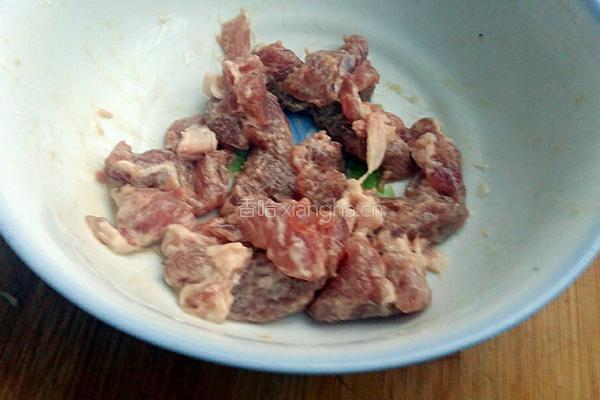 肉炒豆腐的做法图解3