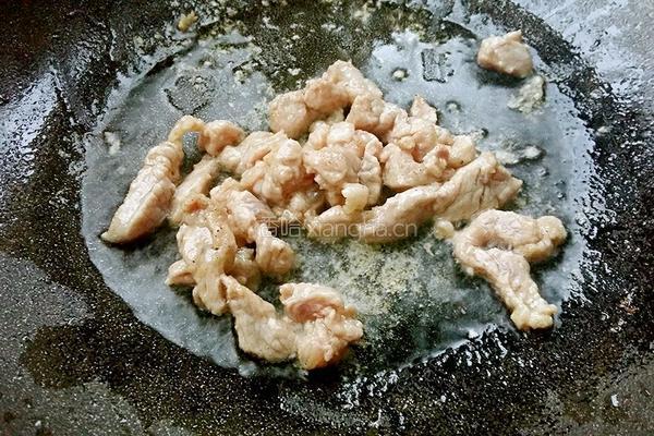肉炒豆腐的做法图解6