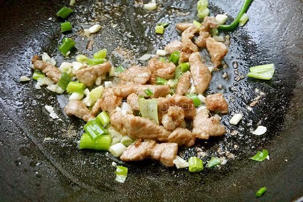肉炒豆腐的做法图解7