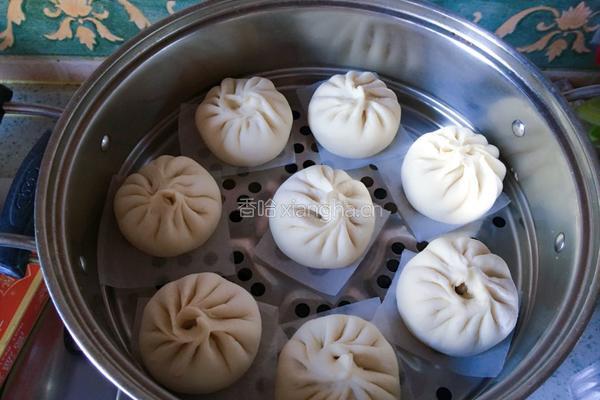 酸菜肉包子的做法图解12