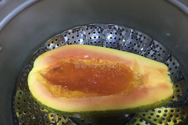 木瓜炖燕窝的做法图解16