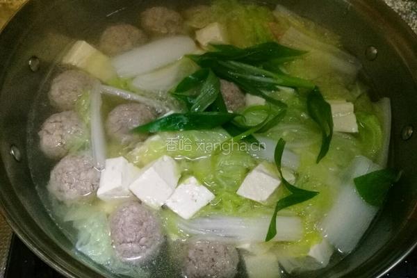 豆腐肉丸汤的做法图解8