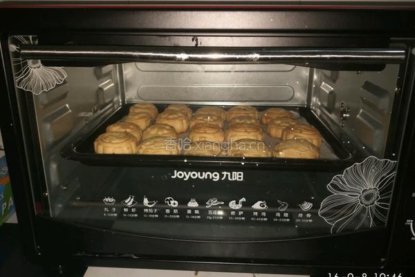 自制月饼 红豆沙馅 绿豆沙馅 凤梨馅 五仁馅
